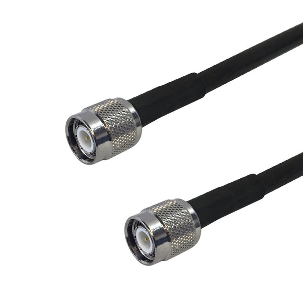 Premium Phantom Cables Times Microwave LMR-240 Ultra Flex TNC Male to TNC Male Cable