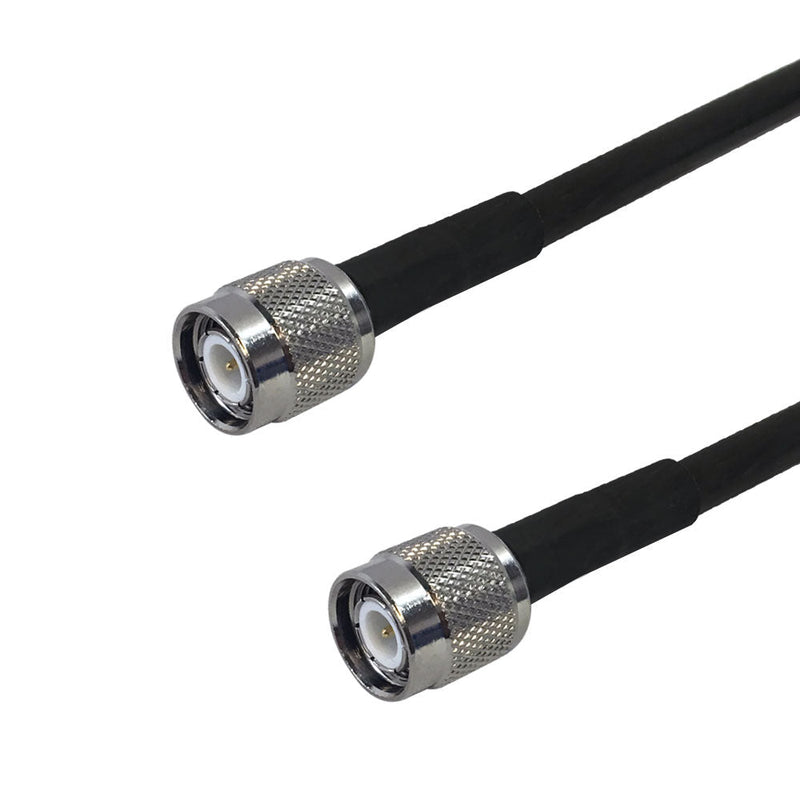 Premium Phantom Cables Times Microwave LMR-240 Ultra Flex TNC Male to TNC Male Cable
