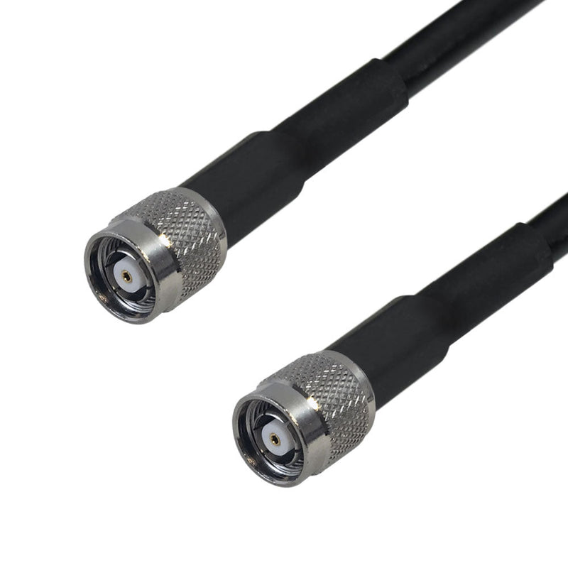 Premium Phantom Cables Times Microwave LMR-240 Ultra Flex TNC-RP (Reverse Polarity) Male to TNC-RP (Reverse Polarity) Male Cable