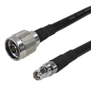 Premium Phantom Cables Times Microwave LMR-400 N-Type Male to SMA Male Cable