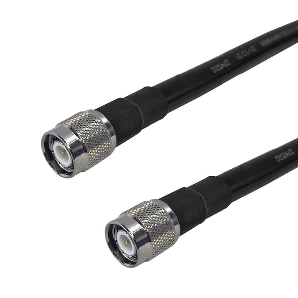 Premium Phantom Cables Times Microwave LMR-400 Ultra Flex TNC Male to TNC Male Cable