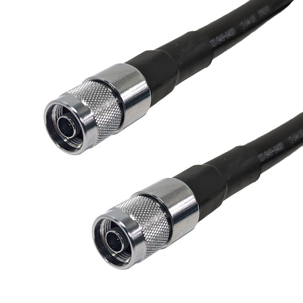 Premium Phantom Cables Times Microwave LMR-600 N-Type Male to N-Type Male Cable