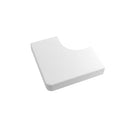 Right Angle for 38mm x 11mm Raceway - White