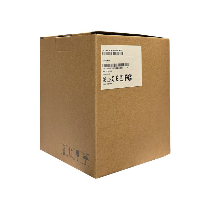 5MP PTZ IP Camera - 2.7~13.5mm - 5x Optical Zoom - Two-Way Audio - Indoor - White