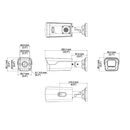 8MP Dual-light Bullet Camera - Color Night Vision - Varifocal 2.8 to 12 mm - IP67 IK10