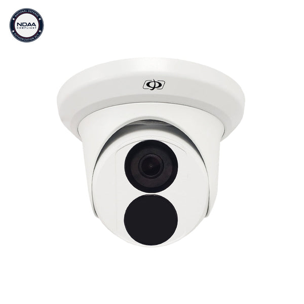 4MP Turret IP Camera - Fixed Lens - Smart IR - HLC - IP67 Rated