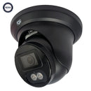 6MP Turret IP Camera - 2.8mm Lens - AI - Color Night Vision - WDR - Microphone/Speaker - IP67 Rated