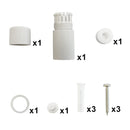 6MP Turret IP Camera - 2.8mm Lens - AI - Color Night Vision - WDR - Microphone/Speaker - IP67 Rated