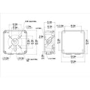 Junction Box Mounting Bracket for SC-IPC2B18SE-ADZKMCWPI1 - White