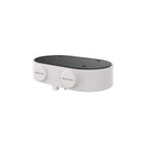 Junction Box Mounting Bracket for Dual Dome IP Dome Camera - WHITE