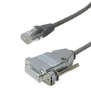 Premium Phantom Cables T1 Straight Through RJ48C to  DB15 Female, 2pr 100ohm