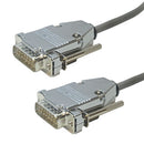 Premium Phantom Cables T1 Straight Through DB15 Male to DB15 Male 2pr 100ohm