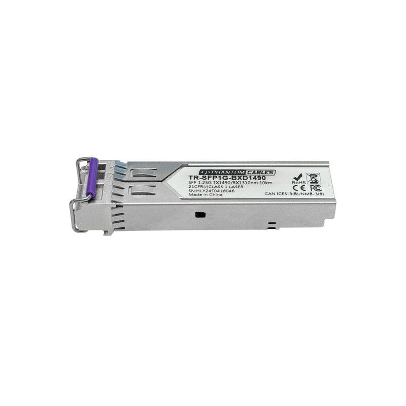 1000base-BX-D BiDi SFP 1490nm/1310nm LC Transceiver, 10km