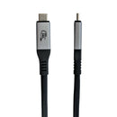 USB4 V2.0 Type-C Male to Type-C Male Cable 80G 240W - USB-IF Certified - Black - 1.5m