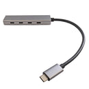 4-Port USB3.2 Gen2 Type-C Hub - 10G - 100W Power Delivery Charging