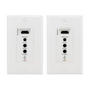 HDMI Wall Plate Extender Over CAT5E/CAT6 UTP Cable 50M - IR - 1080p