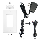 HDMI Wall Plate Extender Over CAT5E/CAT6 UTP Cable 50M - IR - 1080p