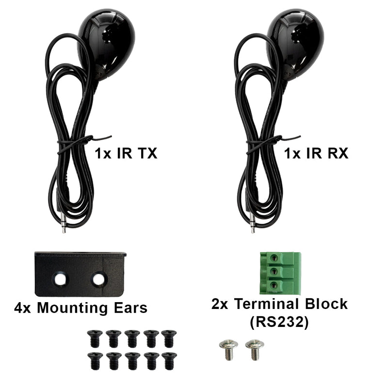 HDMI Extender Over CAT6/6A Cable with Loopout & ARC - 4K 4:4:4 - 120m