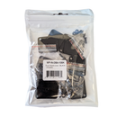 D-Cut Blank Cover - Black - Pack of 10