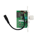 Wall Plate Decora Style - Built-in Power Amplifier with Bluetooth v5 Audio Receiver - 50W Max - White