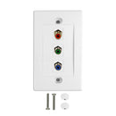 Component Wall Plate Kit - White