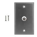 Single Gang SS Wall Plate Kit (1x BNC) - 50 Ohm