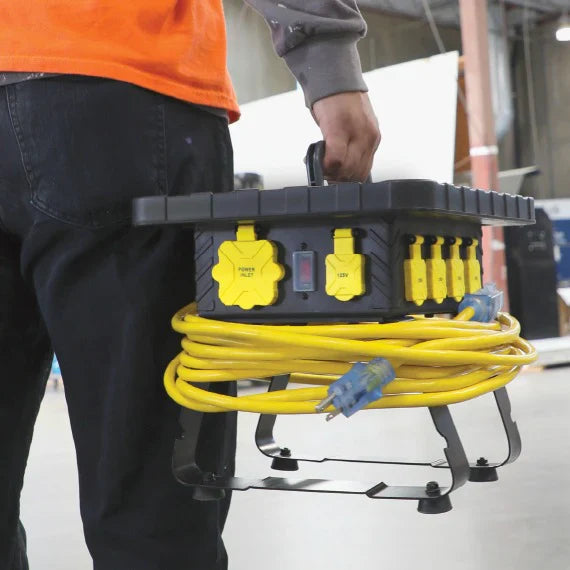 Electrical Worksite Portable Box - 9 Outlet GFCI (15Amp)