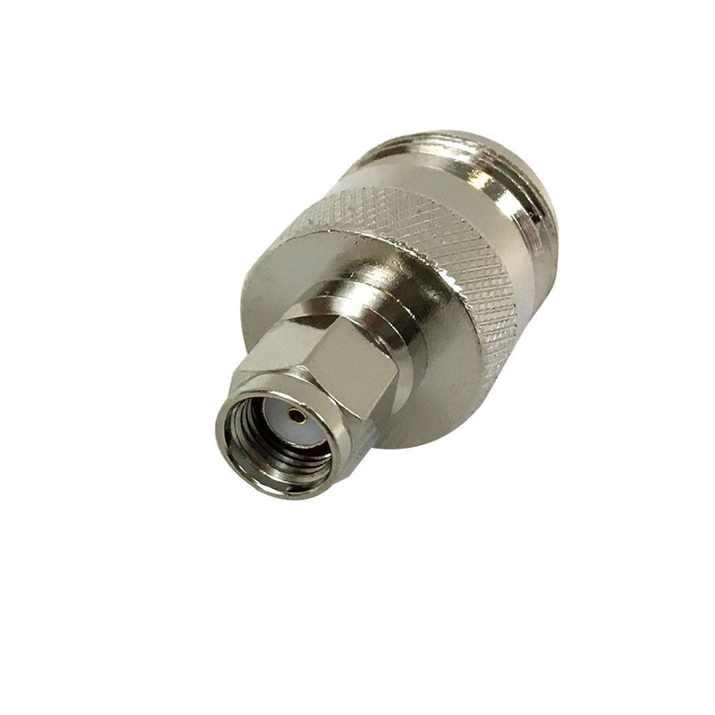 N-Type Female to SMA-RP Male Adapter