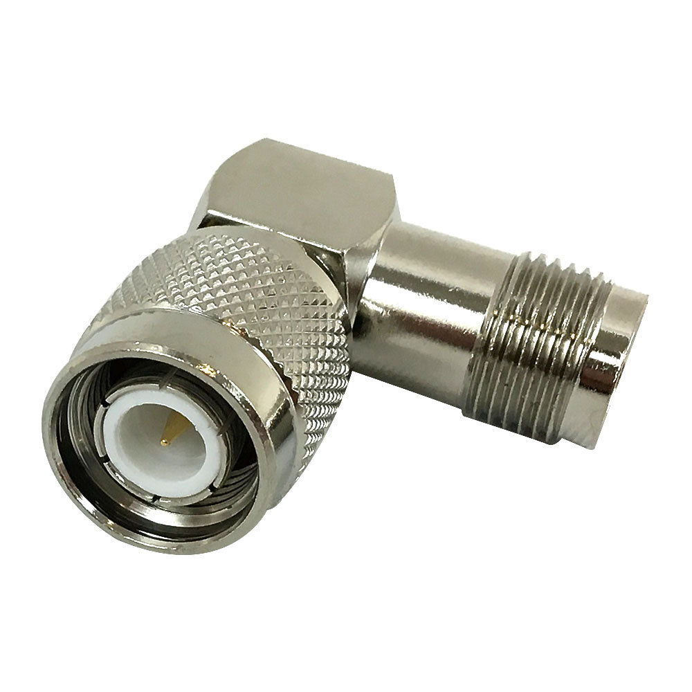 TNC Male to TNC Female Adapter - Right Angle