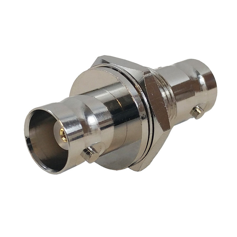 to BNC Female Adapter - 50 ohm Bulkhead