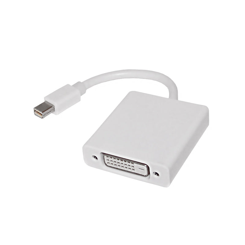 6 inch Mini-DisplayPort/Thunderbolt™ Male to DVI Female Adapter - White