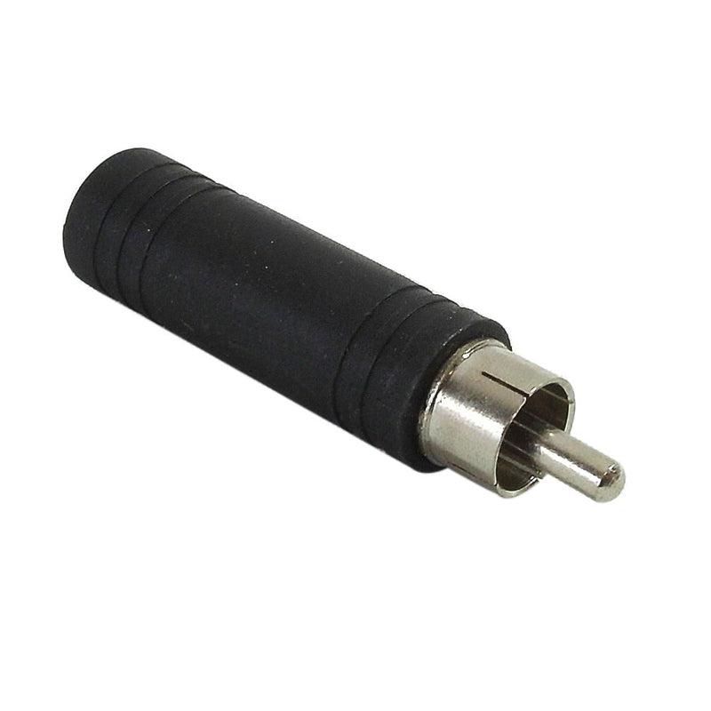 RCA Male to 1/4 inch Mono Female Adapter