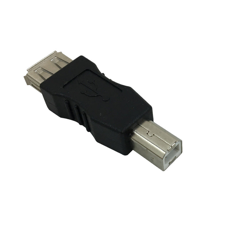 USB A Female to B Male Adapter