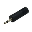 3.5mm Mono Male to 1/4 inch Mono Female Adapter