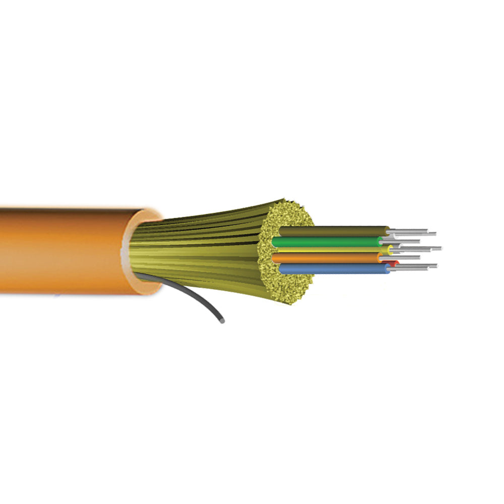 OM2 Multimode 50 Micron Indoor/Outdoor AFL (Corning ClearCurve) - OFCP Plenum Fiber Bulk Cable (per meter)