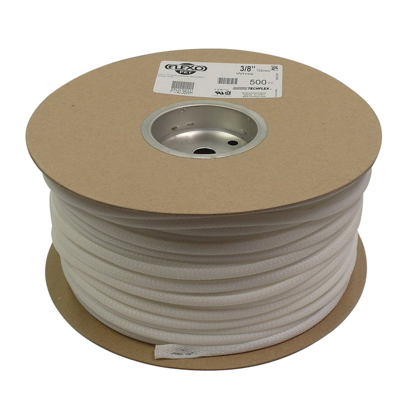 500ft 3/8 inch Sleeving White