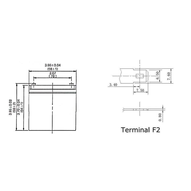 Sealed Lead Acid Battery 12V 12amp x 8