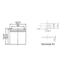 Sealed Lead Acid AGM Battery 12V 12amp