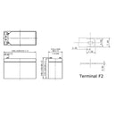 Sealed Lead Acid AGM Battery 12V 9amp x 2