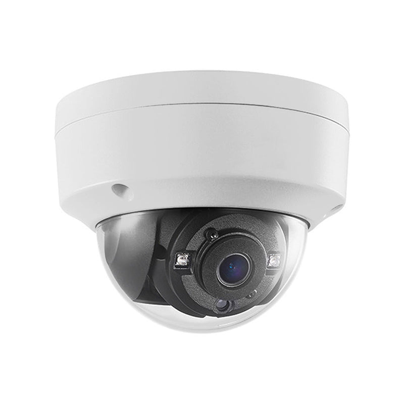 2MP Dome TVI, CVI, AHD, CVBS Camera 2.8mm Fixed Lens Ultra Lowlight IR with 30m Range - IP67 Rated