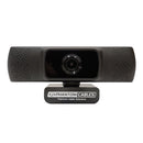 Phantom Cables Webcam 1920x1080p @30fps with Microphone - USB 2.0 6ft Cable - Black