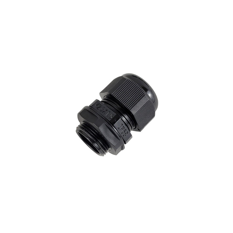 Gland M25x1.5 Thread Cable OD 13~18mm IP68 - Black