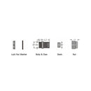 Cable Gland M32x1.5 Thread - Cable OD 15~21mm - IP68 - Black