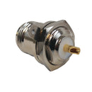 N-Type Female Bulkhead Solder Connector