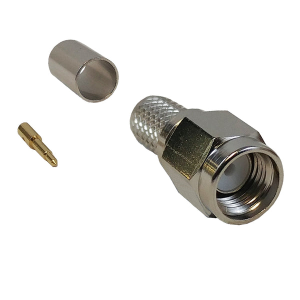 SMA Male Crimp Connector for LMR-240 50 Ohm