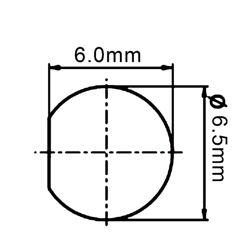 SMA Female Bulkhead Crimp Connector for RG174 (LMR-100) 50 Ohm