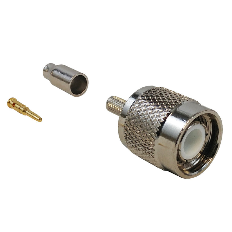 TNC Male Crimp Connector for RG174 LMR-100 50 Ohm