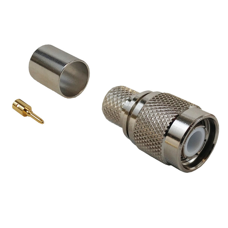 TNC Male Crimp Connector for RG8 LMR-400 50 Ohm