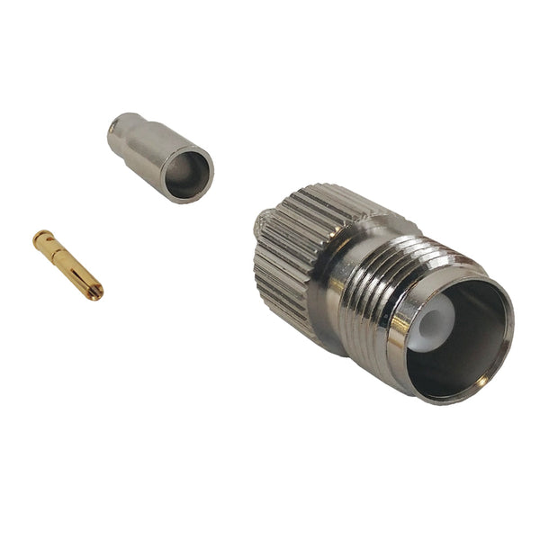 TNC Female Crimp Connector for RG174 LMR-100 50 Ohm