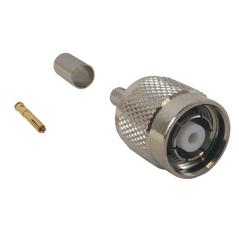 TNC Reverse Polarity Male Crimp Connector for LMR-240 50 Ohm